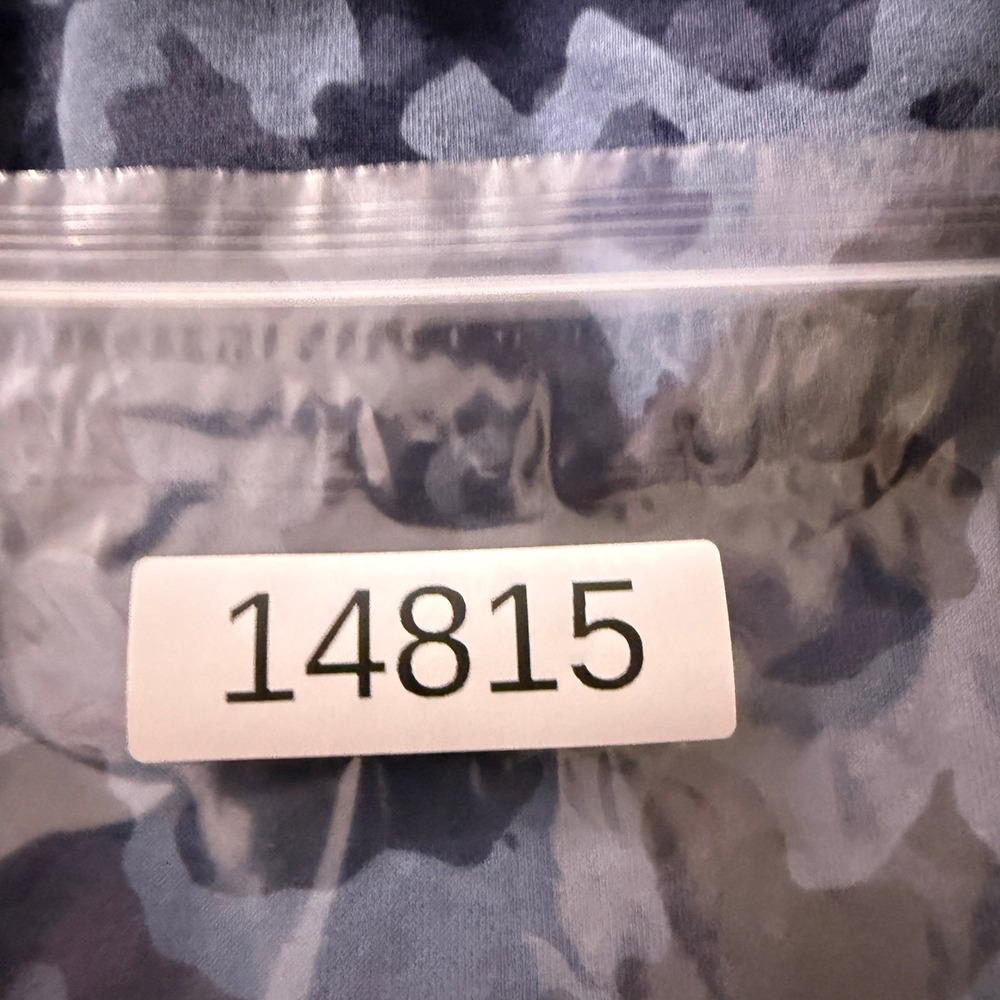 Nike Sportswear Club Fleece Shorts Mens Small Blue Camo DA0057-453 Drawstring - Picture 13 of 13